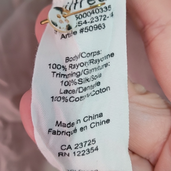 Nwot Wilfred Tank Blouse With Lace And Embroidery 🪡 Detailing Sz M - Picture 5 of 9